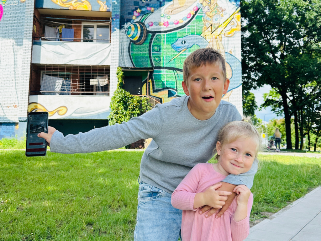 New free orienteering game in Vilnius