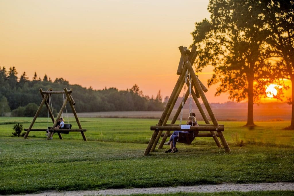 Swing Park in Naisiai (Photo by Žydrūnas Budzinauskas)