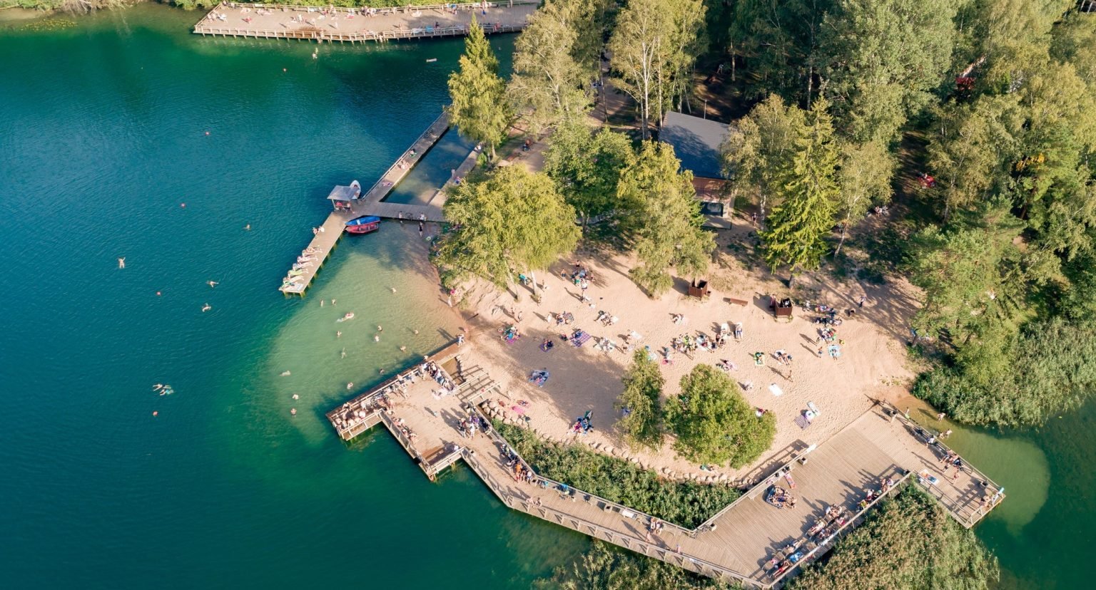 Balsys Lake (Green Lakes) beach (photo by S.Žiūra)