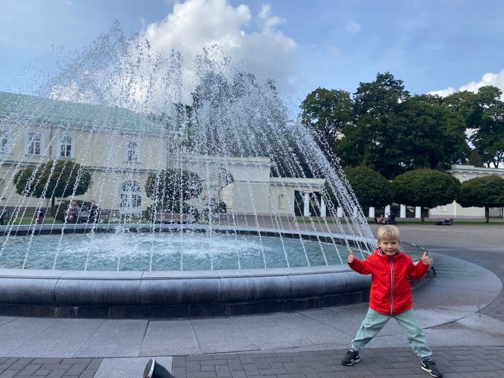 Presidential Palace Courtyard fountain