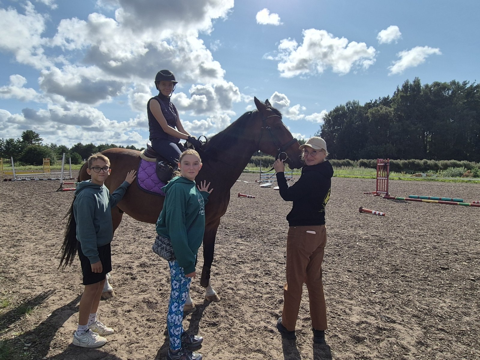 Horse and Rider riding school and stable