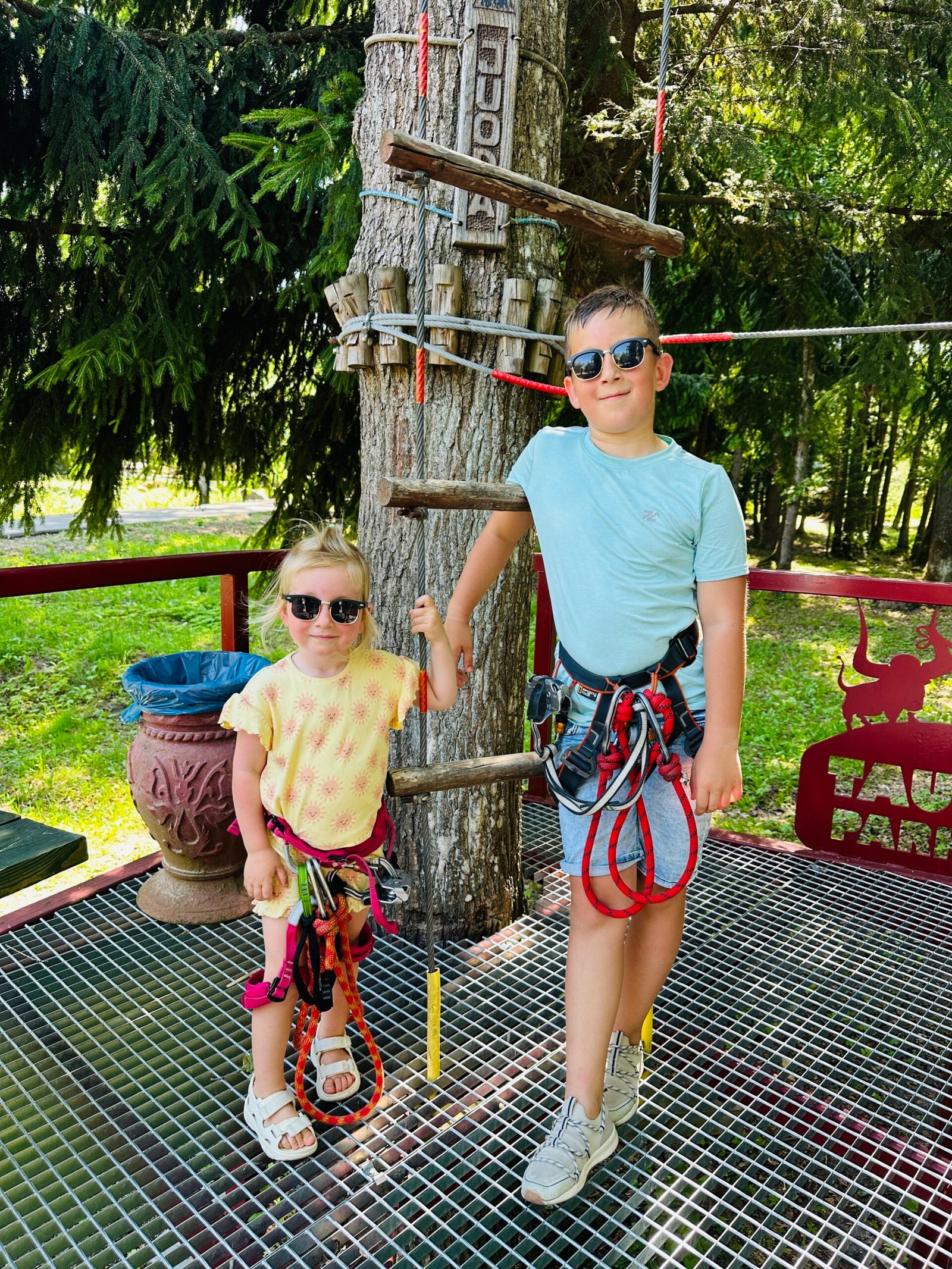 Climbing park in Tauragė