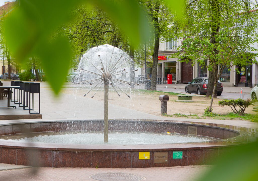Vokiečių St. fountain (photo: Neakivaizdinis Vilnius)