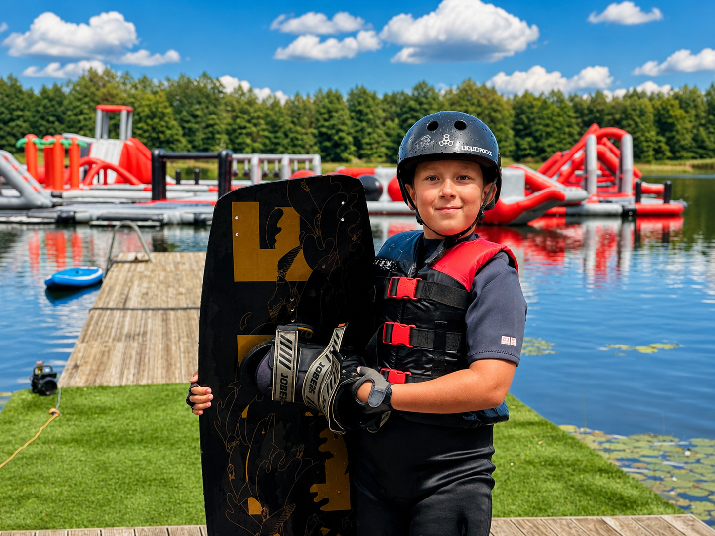 Wake Inn Vilnius Wakeboarding and Inflatable Water Park